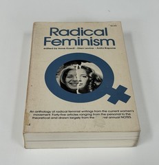 VTG BOOK Radical Feminism Feminist Essays on Women’s Liberation Lesbian LGBTQ+