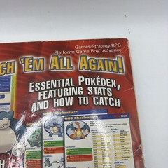POKEMON Fire Red & Leaf Green GBA Prima Official Game Guide 2004 Preowned