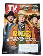 TV GUIDE ~ RIDE w/ BEAU MIRCHOFF & NANCY TRAVIS COVER ~ MARCH 13-26, 2023 ISSUE