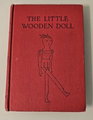 Vintage The Little Wooden Doll Margery Williams Bianco HC Macmillan 1970