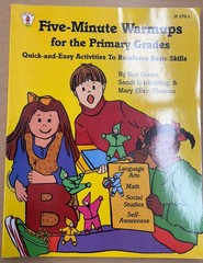 Five Minute Warm Ups for The Primary Grades to Reinforce Basic Skills Paperback