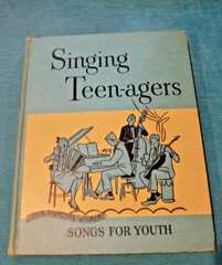 Singing Juniors Songs for Youth by Lilla Belle Pitts VINTAGE MUSIC BOOK 1954 MCM