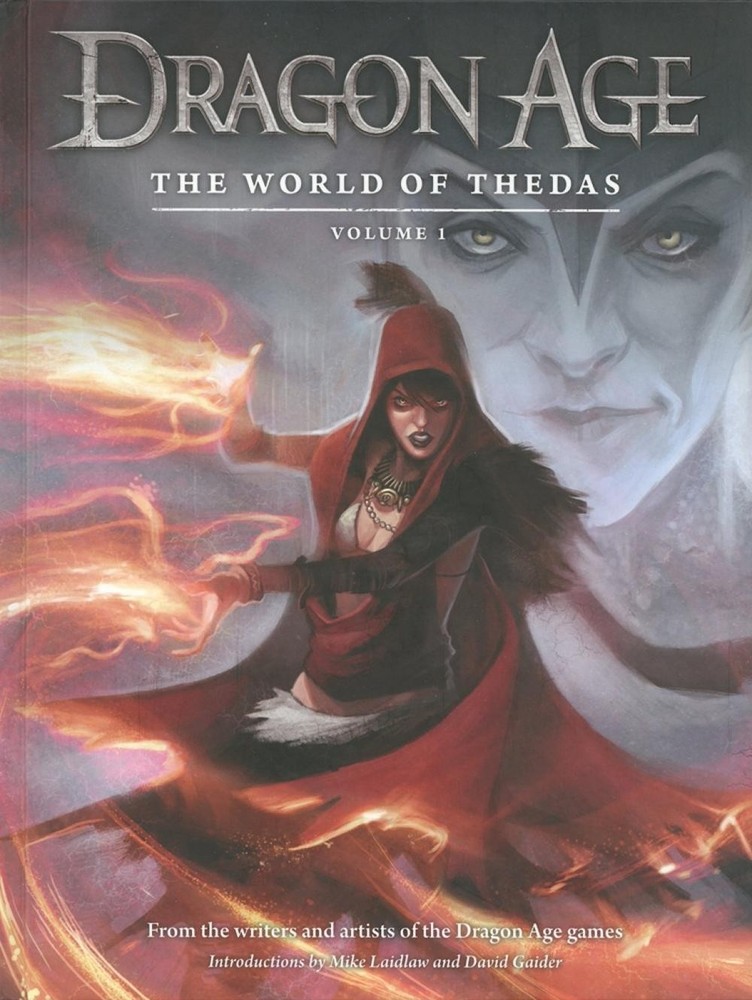 Dragon Age: The World of Thedas Volume 1 by Ben Gelinas (English) Hardcover Book