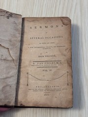 Sermons On Several Occasions Volume 4 by John Wesley 1801