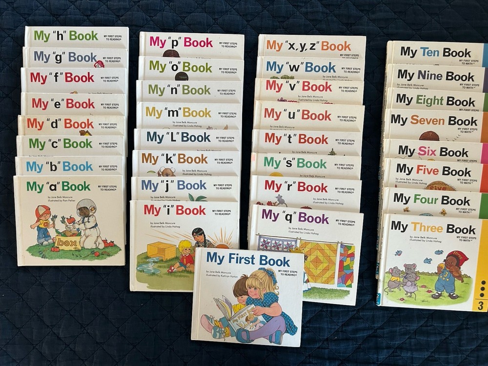 Jane Belk Moncure My First Steps To Reading Books Set