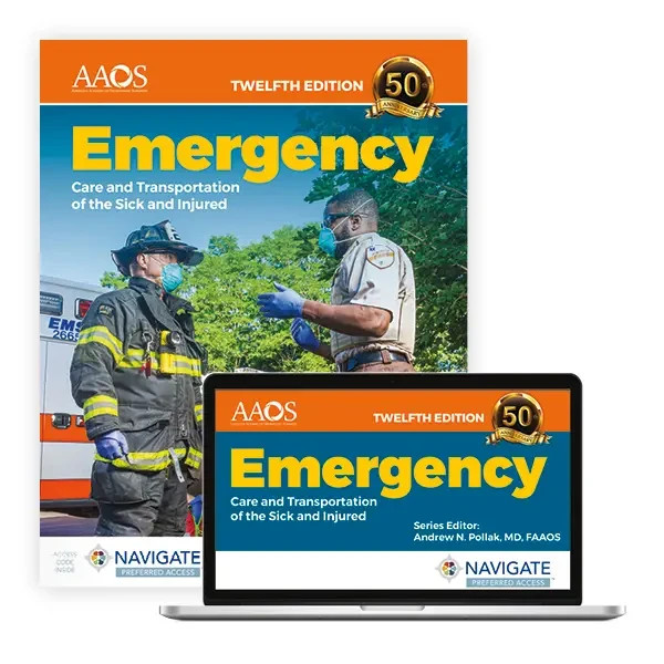 AAOS Emergency Care And Transportation Of The Sick And Injured 12th Edition NEW