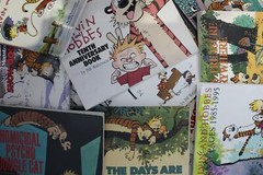 Lot of 5 Calvin & Hobbes by Bill Watterson Paperback Books MIX