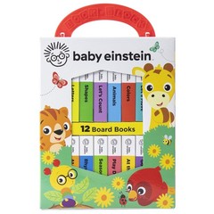Baby Einstein – My First Library Board Book Block 12-Book Set – First Words, …