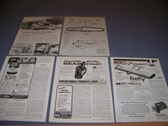 VINTAGE..LOCKHEED AIR EXPRESS..HISTORY/2-VIEWS/PHOTOS..RARE! (91G)