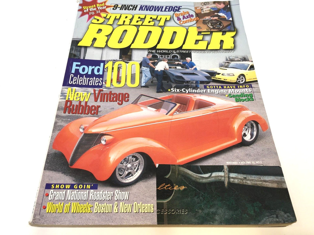 Street Rodder Magazine Paperback May 2003 Volume 32 #5, 259 Pages