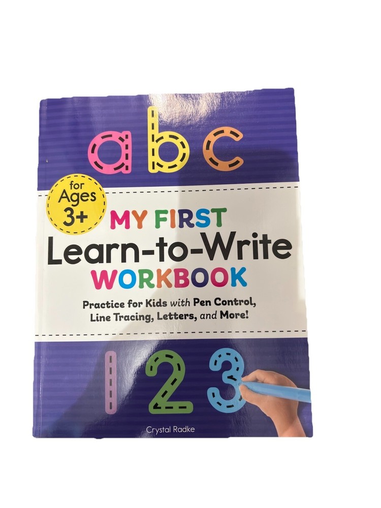 My First Preschool Skills Workbooks Ser. My First Learn-To-Write Workbook