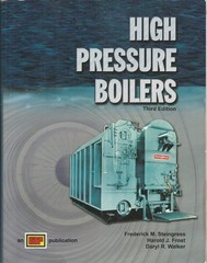 High Pressure Boilers 3e by Steingress NO DISK – ACCEPTABLE, PLEASE READ