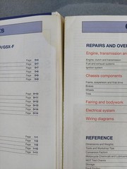 Haynes Suzuki GSX-R Katana Service Manual GSX-R750 GSX-R1100 GSX600F GSX750F
