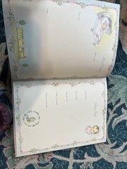 Vintage 1970’s Or Earlier- Baby Story Book UNUSED – Padded Fabric Cover L@@K!