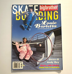 Big Brother Skateboarding Magazine June 2000 Issue 60 Louie Barletta Cover