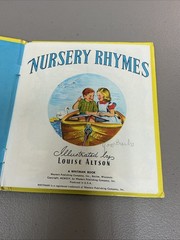 RARE “Nursery Rhymes” Whitman Tell-a-Tale Vintage Children’s Book (1945)