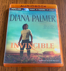 Diana Palmer – Invincible MP3 CD Novel Audiobook Brilliance Audio – Ships Free