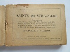 Saints and Strangers by George F. Willison Armed Services Edition