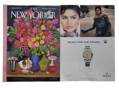 Lot Of 22, The New Yorker Magazines, (6) 2025, 16 (2026), Incomplete, Used