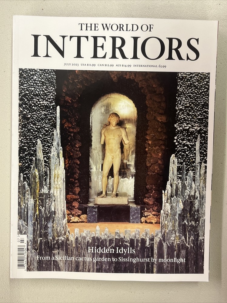 THE WORLD OF INTERIORS MAGAZINE JULY 2023 HIDDEN IDYLLS