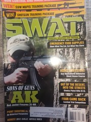 Lot of 7 Vintage SWAT Special Weapons & Tactics Magazines 2013 Read For Months
