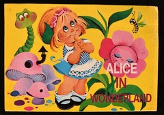 1981 Alice in Wonderland Colour Pop Ups