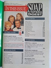 Soap Opera Digest February 4, 1992 With Address Label