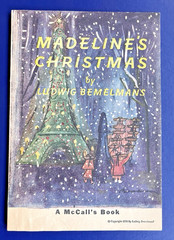 Vintage 1956 Bemelmans Madeline’s Christmas Illustr Softcover McCall’s Insert