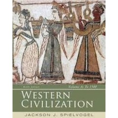 Western Civilization Volume A To 1500 9th Edition Jackson J Spielvogel Textbook