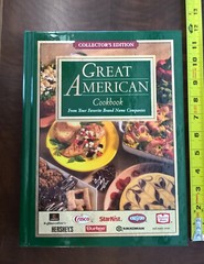 Great American Cookbook Collector’s Edition Favorite Brand Names Louis Weber NEW