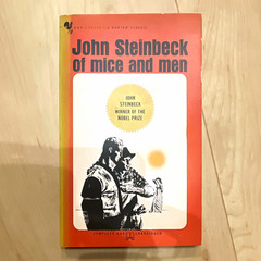 John Steinbeck Of Mice and Men Bantam Classic Paperback Novel Unabridged