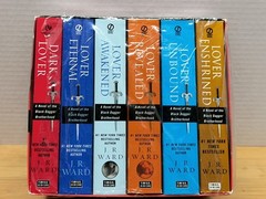 J.R. Ward Black Dagger Brotherhood Boxed Set of 6 Books Factory Seal Ripped