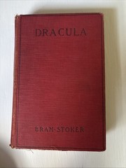 Dracula by Bram Stoker Grosset & Dunlap 1897 1st Edition RARE