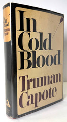 In Cold Blood, Truman Capote 1965 1st edition 1st printing in Mylar, Very good