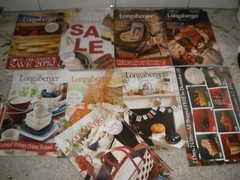 Lot of Longaberger Campaign Guides/Booklets/Flyers From 2014