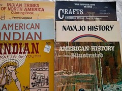 Lot Of 6 Native America Books: History, Coloring, Activities, Etc (1016)