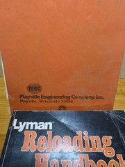 Vintage Reloading Manual Lot Lyman Handbooks Hodgdon Powder Data MEC 600 Guide