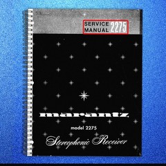 MARANTZ 2275 Receiver Service Manual – TOUGH WIRE BOUND – PROTECTIVE COVERING
