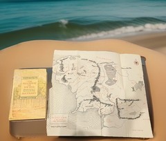 The Fellowship Of The Rings Hardcover , And The Map By J.R.R. Tolkien