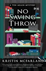 No Saving Throw🎲Geek Gamer D&D Thriller Mystery Kristin McFarland VG🆓PB📬EXLIB