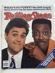 ROLLING STONE MAGAZINE #564 Jay Leno Arsenio Hall Comedy Issue 11/2/89
