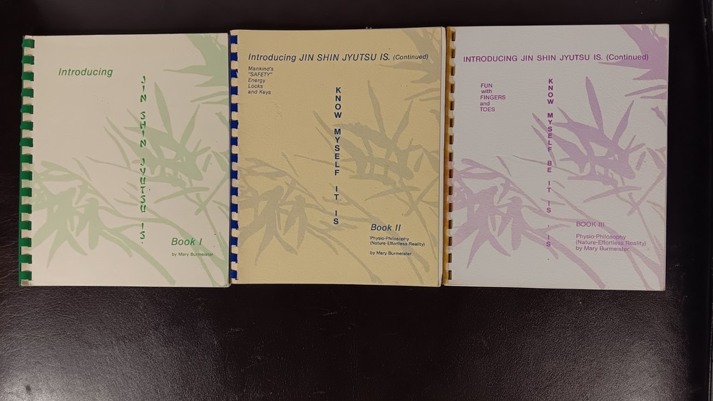 Jin Shin Jyutsu Is – ENTIRE SET – Books 1, 2 and 3 – Mary Burmeister