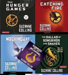 THE HUNGER GAME SAGA (Unabridged Editions) by Suzanne COLLINS ?5 AUDIOBOOKS ?