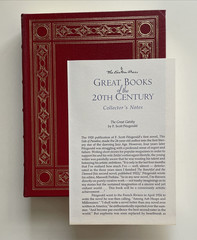THE GREAT GATSBY F. Scott Fitzgerald Easton Press Leather Gilded 22k Gold HC