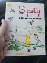 SPOTTY GOES On An ERRAND Sunny Book 1968 Kenosha WI Wisconsin Softcover