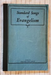 Standard Songs of Evangelism Tabernacle Publishing with Round Notes 1960