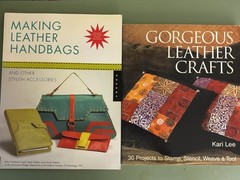 Lot 2 Purse Making Leather Handbags Books Gorgeous Crafts Kari Lee FIT