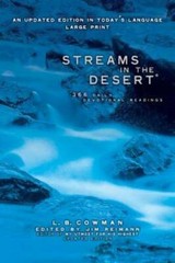 Streams in the Desert: 366 Daily Devotional Readings – Paperback – GOOD