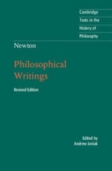 Newton: Philosophical Writings Paperback