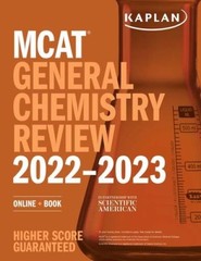 MCAT General Chemistry Review 2022-2023: Online Book (Kaplan Test Prep) – GOOD